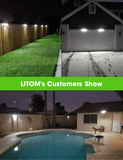 LITOM  B-M207 Solar Lights Outdoor(120 LED)