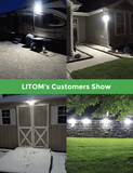 LITOM D-S194 Solar Lights Outdoor(30 LED)