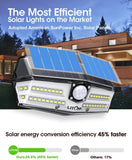 LITOM B-S180 Solar Lights Outdoor(40 LED)