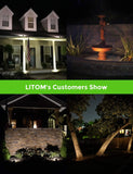 litom outdoor solar motion lights