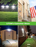 LITOM B-S215 Solar Lights Outdoor(160 LED)