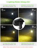 LITOM C-M190AT Solar Spotlights(Cold & Warm)