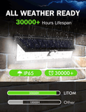 LITOM Enhanced Solar Lights Outdoor(102 LED)