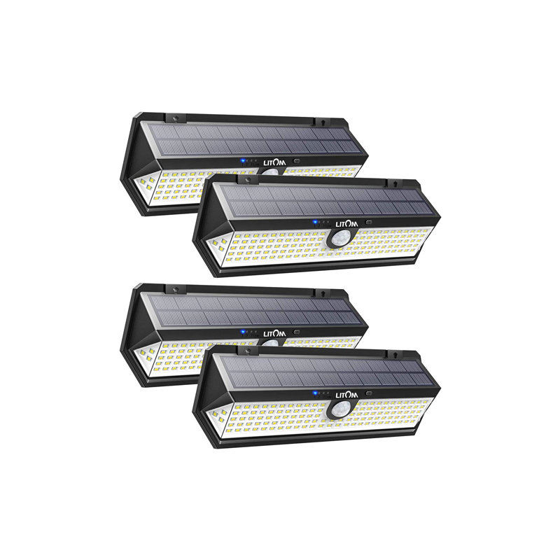 LITOM C-L198 Solar Lights Outdoor(122 LED)