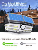 LITOM B-S137 Solar Lights Outdoor(40 LED)