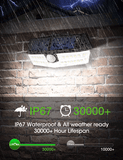 LITOM B-S138 Solar Lights Outdoor(40 LED)
